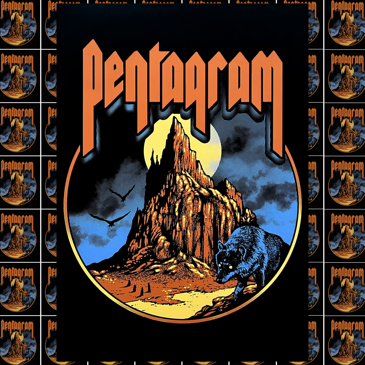 Desert wolf T-shirt — Pentagram Official Merchandise